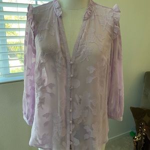 Lavender Maeve brand blouse
